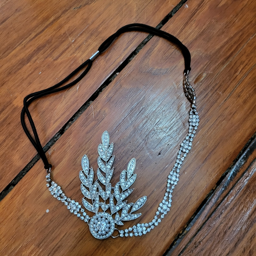 Elegant Silver Hair Accessory